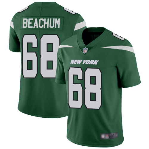 New York Jets Limited Green Men Kelvin Beachum Home Jersey NFL Football #68 Vapor Untouchable